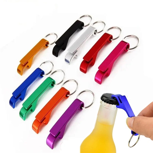 Bottle Opener Keychain Ring