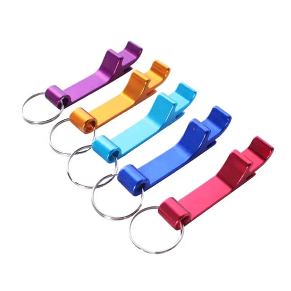 Bottle Opener Keychain Ring