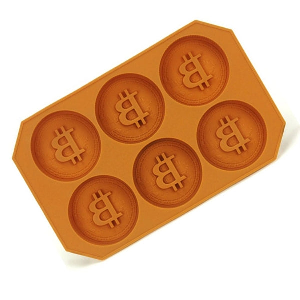 Bitcoin Silicone Chocolate Cookie Mold