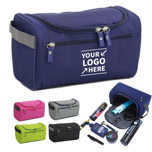 Multi-Compartment Travel Toiletry Organizer