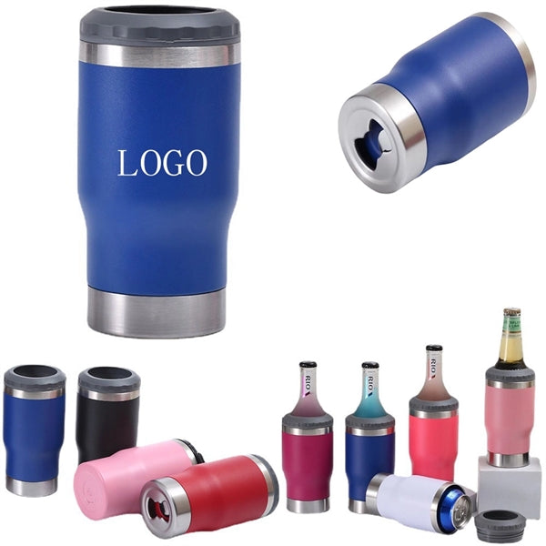 14oz Vacuum Insulated Beer Bottle Can Cooler
