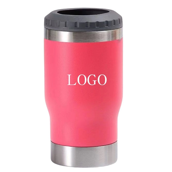 14oz Vacuum Insulated Beer Bottle Can Cooler