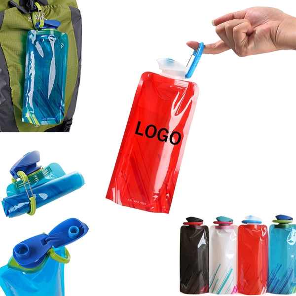 24oz Portable Foldable Water Bag
