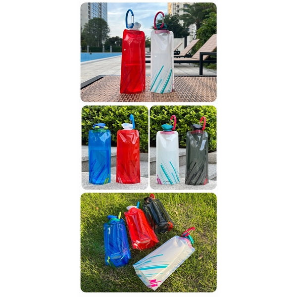 24oz Portable Foldable Water Bag