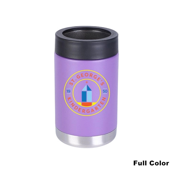 12/14 oz Double Wall Stainless Steel Insulated Can Cooler