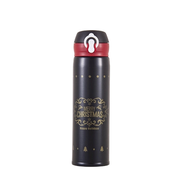 16.9 oz Christmas Bounce Stainless Steel Water Bottle