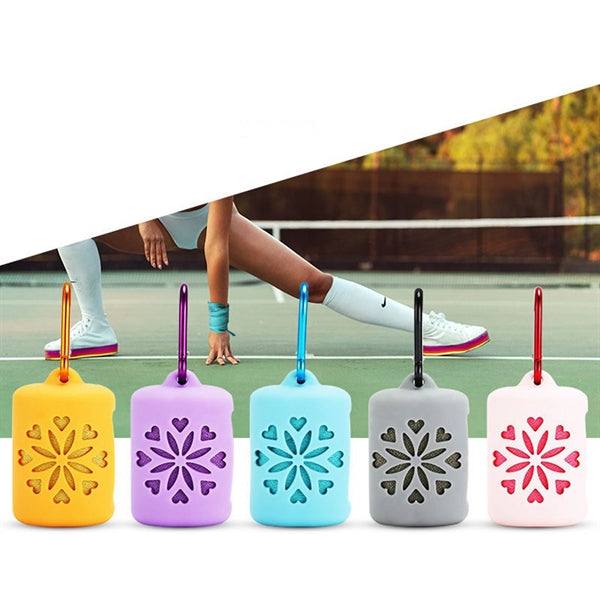 Sport Cooling Towel with Packing Silicone Bag and Hook