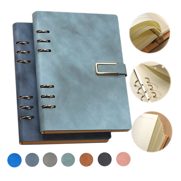 A5 Leather Ring-Bound Journal