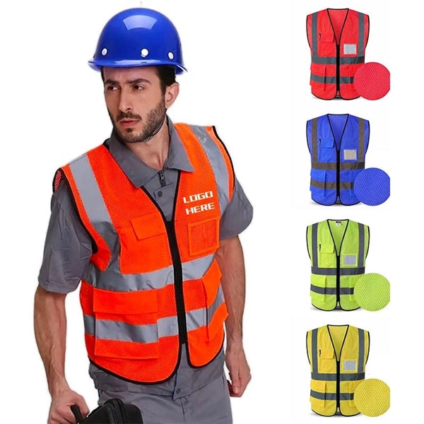 High Vis Reflective Safety Vest