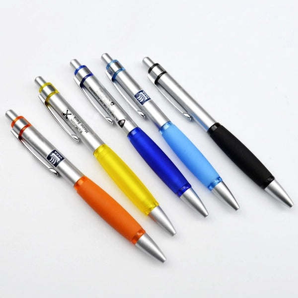 Rubber Grip Ballpoint Pens