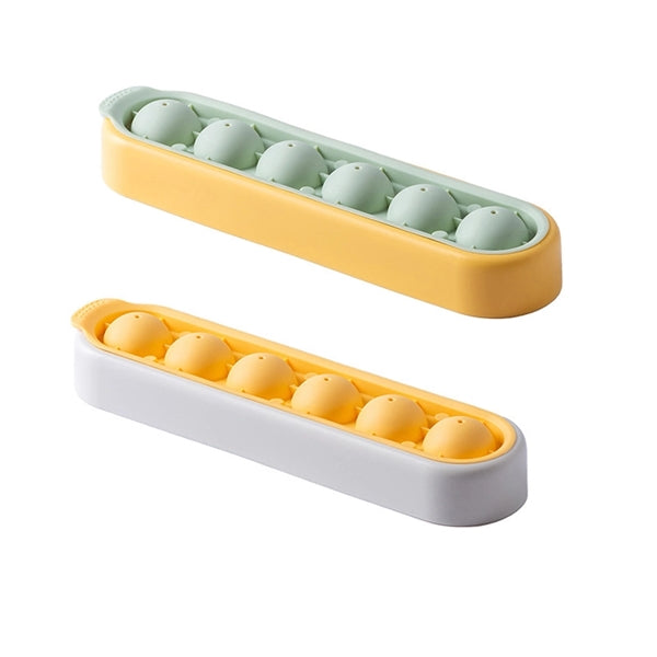 Easy Release Round Ice Cube Tray Ball Ice-Making Mold