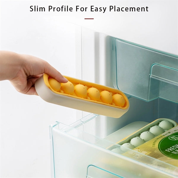 Easy Release Round Ice Cube Tray Ball Ice-Making Mold