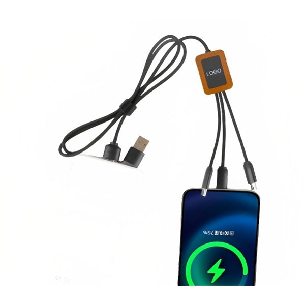 39 inch Eco-friendly LED Multifunction Type-C Charging Cable