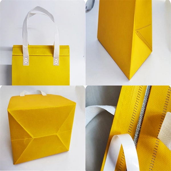 Aluminum Foil Milk Tea Tote Bag
