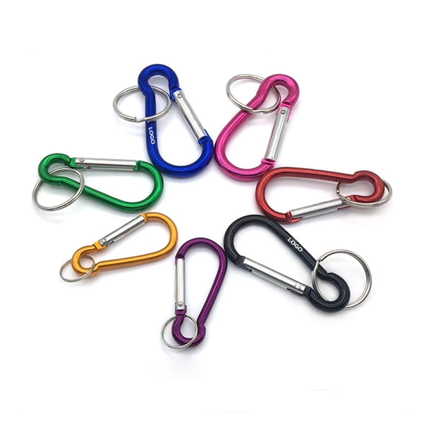 Multifunction Aluminum Alloy Carabiner Clip Keychain