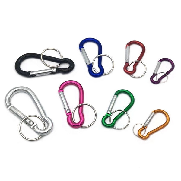 Multifunction Aluminum Alloy Carabiner Clip Keychain