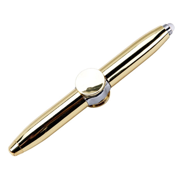 Metal Fidget Spinner Pen With LED