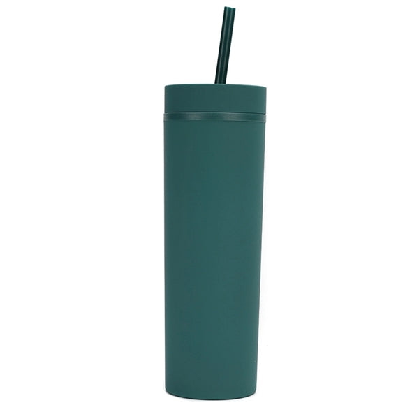 16oz Frosted Double Wall Plastic Tumblers
