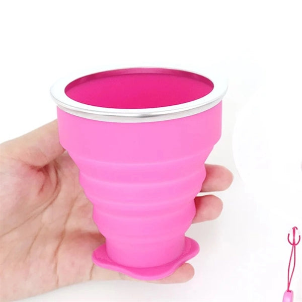 Silicone Collapsible Travel Water Cup