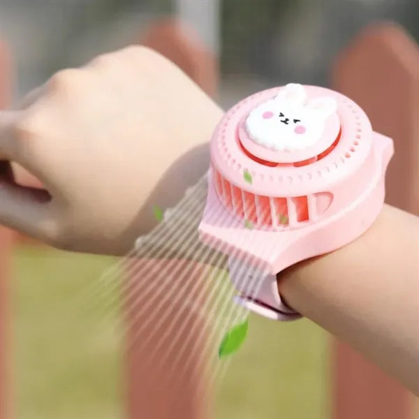 Student USB Charging Portable Watch Fan