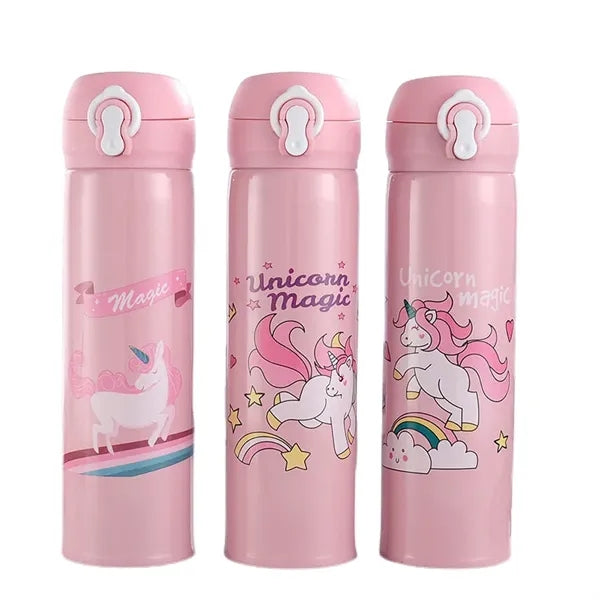 16.9 oz Hello Cartoon Kitty Stainless Steel Vacuum Bottle