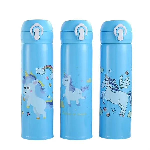 16.9 oz Hello Cartoon Kitty Stainless Steel Vacuum Bottle