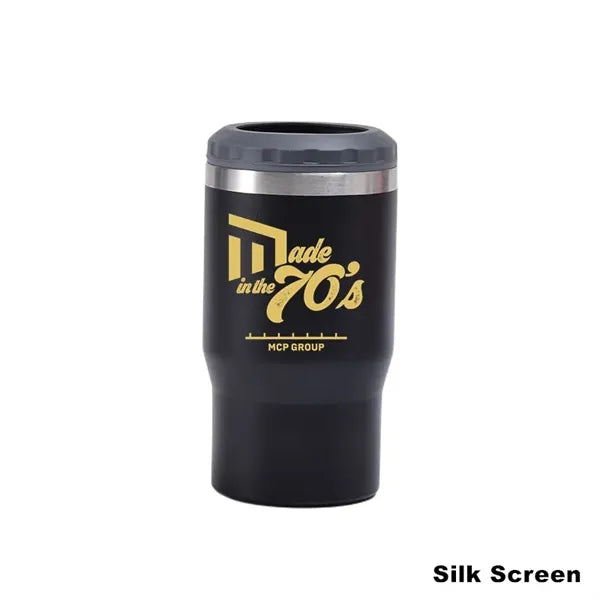 14 oz Stainless Steel Car Travel Beer Cooler Can Holder
