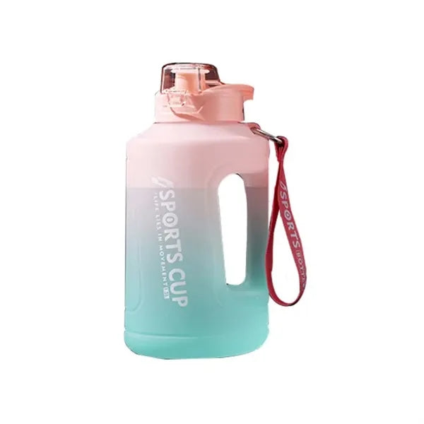 1.5L Motivational Water Bottle with Times To Drink