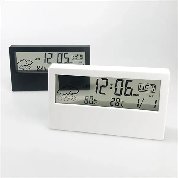 Digital Clock with Temperature and Humidity Display