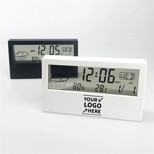 Digital Clock with Temperature and Humidity Display