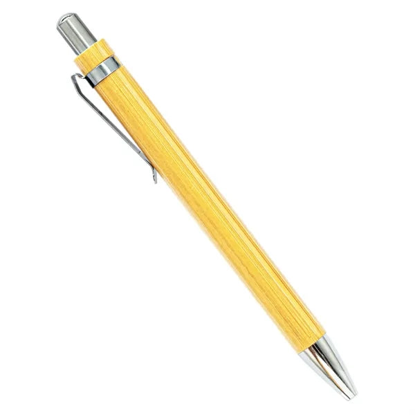 Bamboo Wooden Retractable Advertising Ballpoint Pen