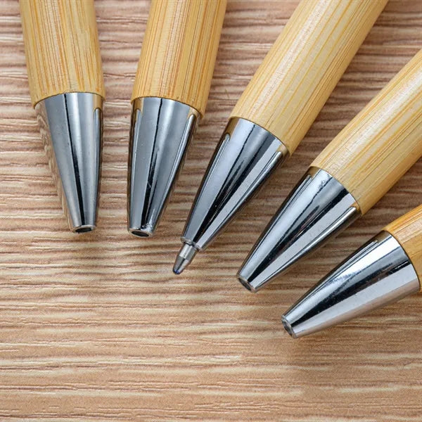 Bamboo Wooden Retractable Advertising Ballpoint Pen