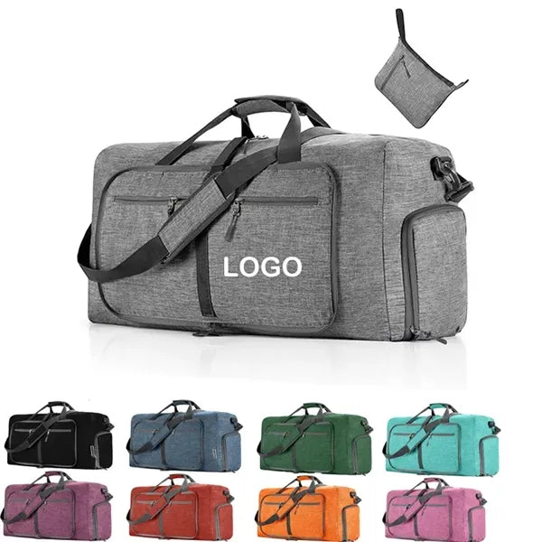 Travel Duffle Bag with Spacious Storage and Durable Design.