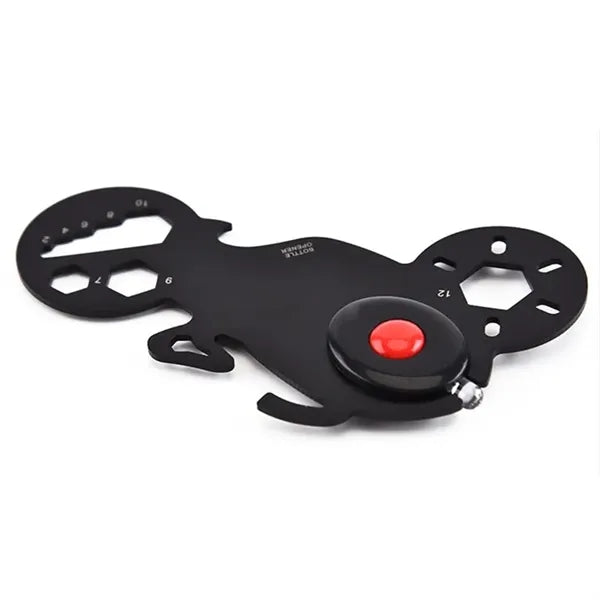 Moto-shaped Wrench Set Tool Card With LED