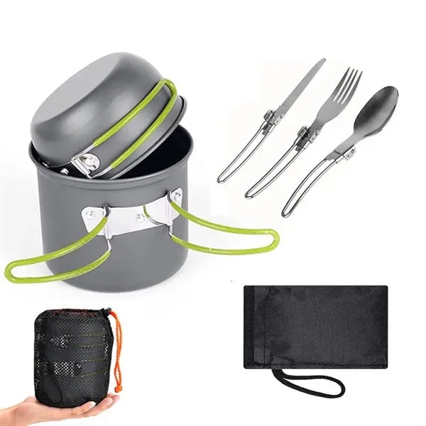 Portable Camping Cookware Kit