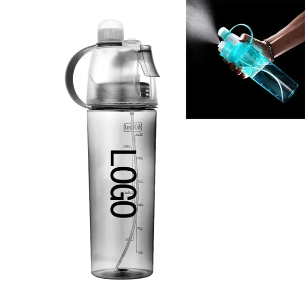 Drinking Sports Spray Water Bottle