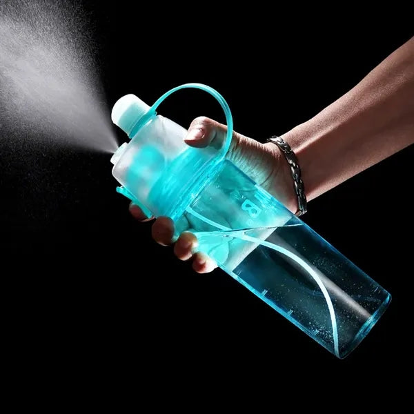 Drinking Sports Spray Water Bottle