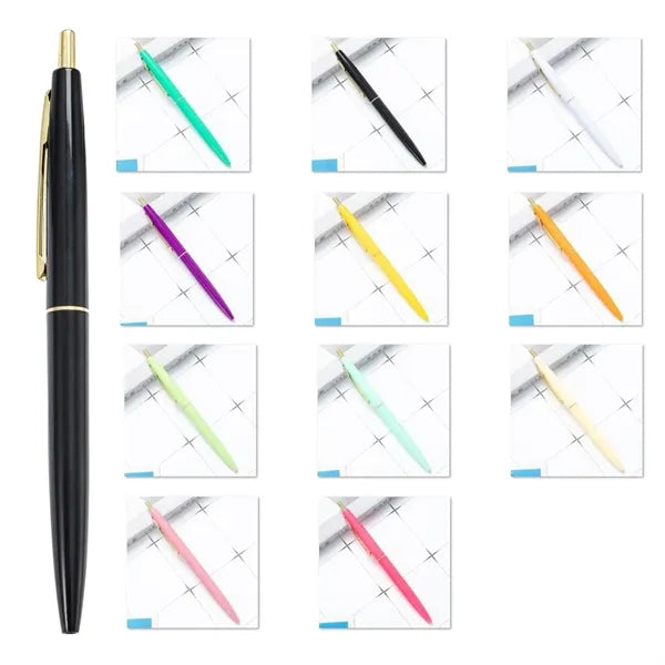 Retractable Ballpoint Pen With Your Custom Logo Or Text