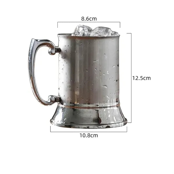 18 oz Stainless Steel Moscow Cocktail Mule Mug Coffee Cup