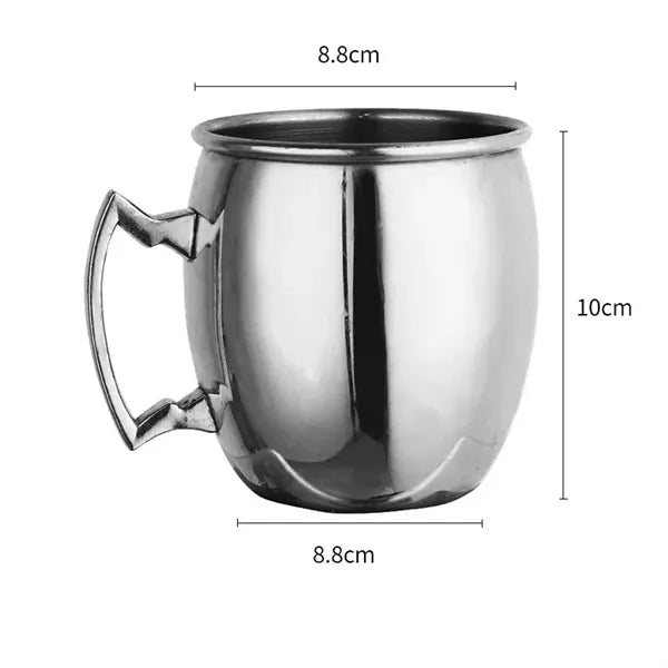 18 oz Stainless Steel Moscow Cocktail Mule Mug Coffee Cup