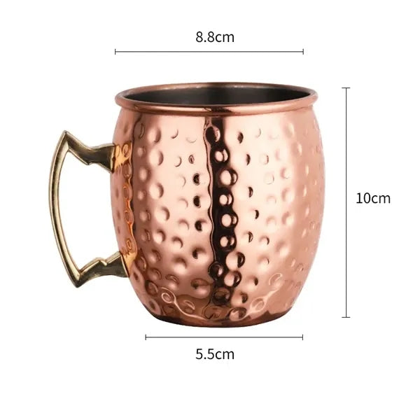 18 oz Stainless Steel Moscow Cocktail Mule Mug Coffee Cup