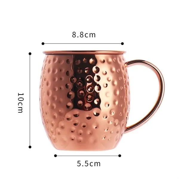 18 oz Stainless Steel Moscow Cocktail Mule Mug Coffee Cup