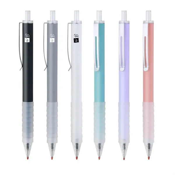 Black Retractable Ink Ballpoint Pen with Stylus