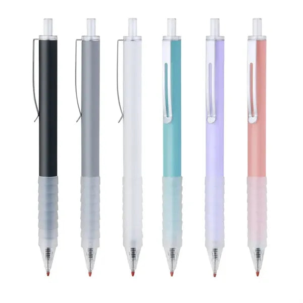 Black Retractable Ink Ballpoint Pen with Stylus