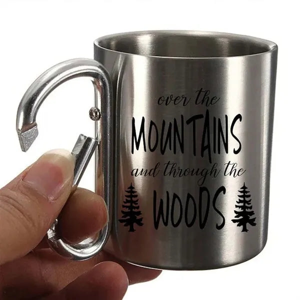 Travel Camping Mugs With Handle