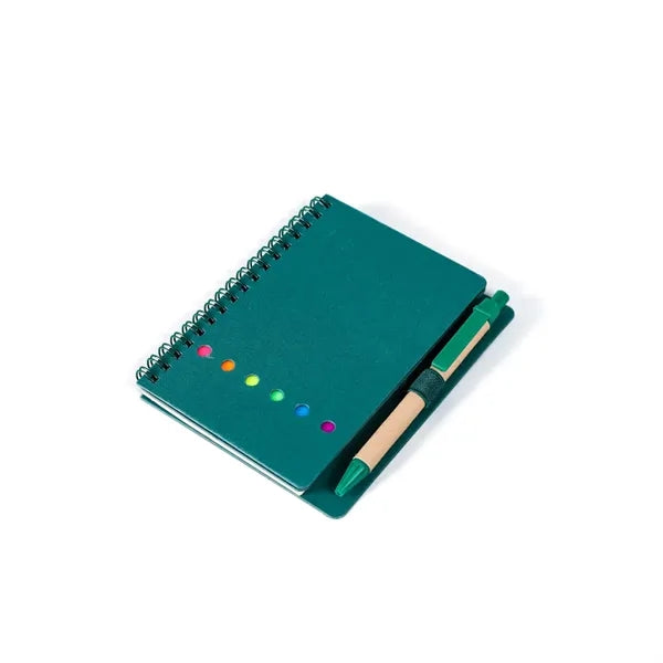 Business Notebook With Pen In Holder