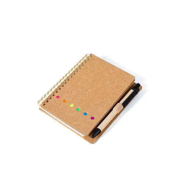 Business Notebook With Pen In Holder