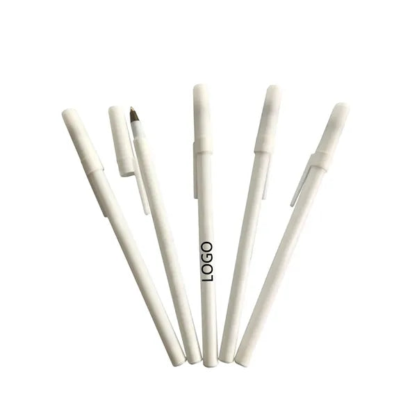 Classic Stick Pens With Colored Cap