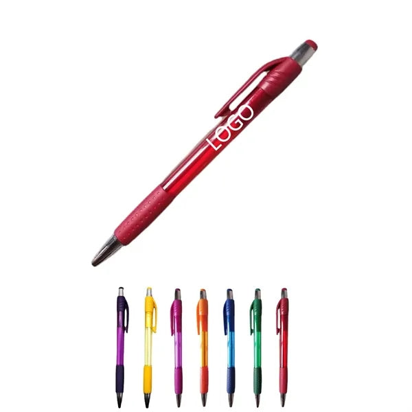 Abs Ballpoint Pen With Rubber Grip
