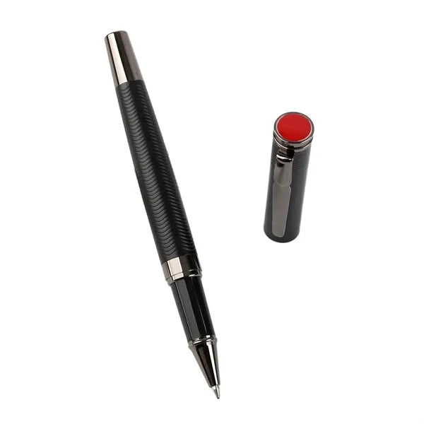 Metal Ballpoint Pen With Cap
